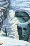Observador misterioso do tumulo
